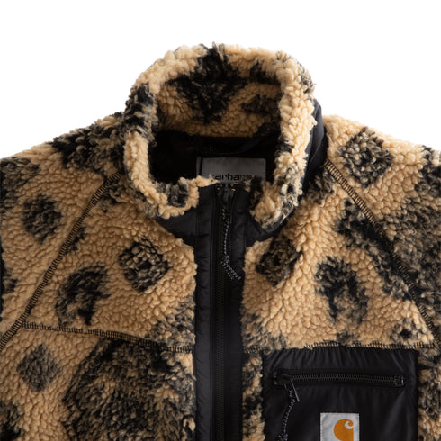 Carhartt WIP Prentis Vest Liner Dusty H Brown/Black I026719_15R_XX Degli Uberti
